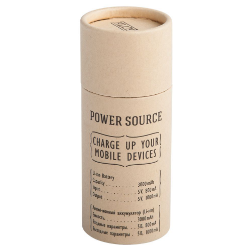 Изображение Универсальный аккумулятор для телефона Power Source, 3000 mAh