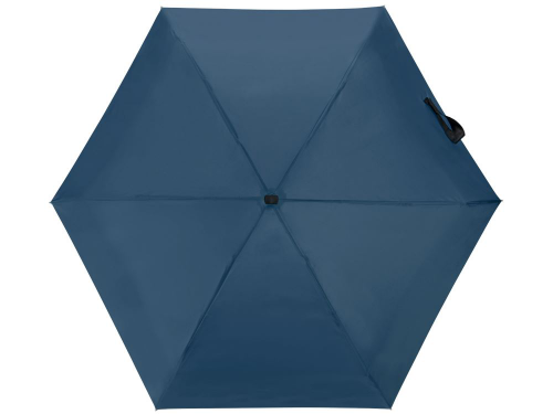 Изображение Зонт легкий складной Stella синий, 5 сложений, в футляре