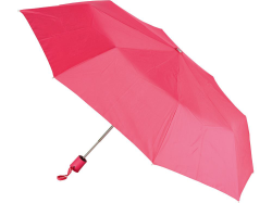 Зонт складной полуавтомат Ева, розовый