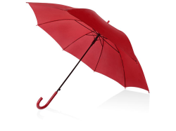 Зонт-трость полуавтоматический Яркость, красный