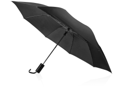 Зонт складной полуавтоматический Андрия, черный