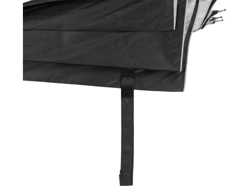 Изображение Зонт двухсторонний трость полуавтомат Майорка, черный