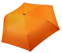 Зонт легкий складной Unit Slim в чехле, оранжевый