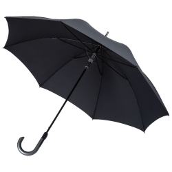Зонт-трость с защитой от ветра T.703, черный