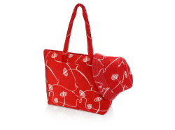 Пляжный набор Боракай: сумка и панамка красные