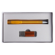 Изображение Набор Блеск: ручка и флешка 8 Гб, оранжевый