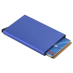 Футляр для пластиковых карт Motion с RFID, синий