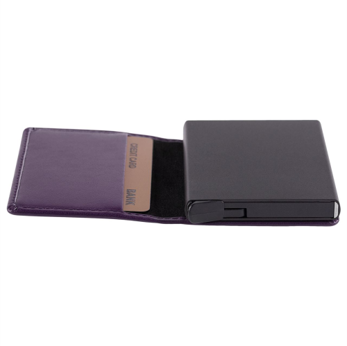 Изображение Футляр для кредитных карт Stroll с защитой RFID, фиолетовый