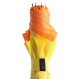 Изображение Зонт наоборот Unit Style, трость, оранжево-желтый
