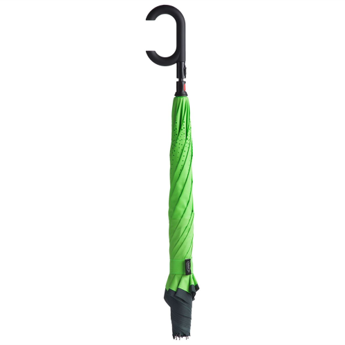 Изображение Зонт наоборот полуавтомат Unit ReStyle, трость, зеленый