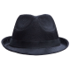Изображение Шляпа Gentleman, с черной лентой