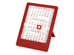 Настольный календарь красный