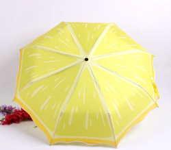 Зонт складной Лимон