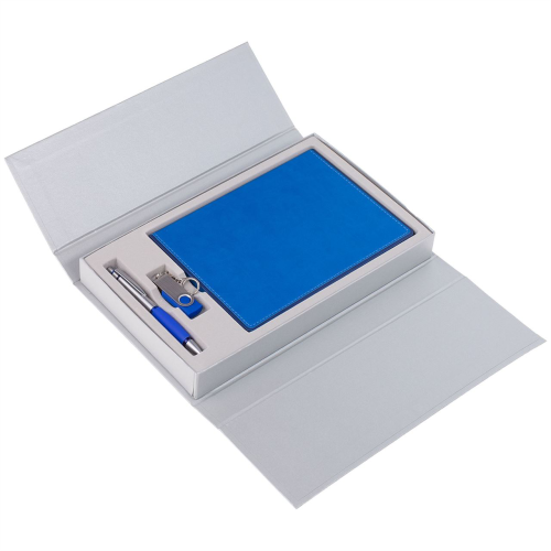 Изображение Набор Freenote: ежедневник, флешка и ручка, синий