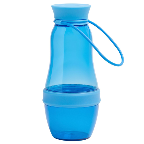 Изображение Бутылка для воды с соковыжималкой Amungen, синяя
