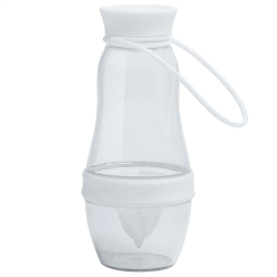 Бутылка для воды с соковыжималкой Amungen, белая