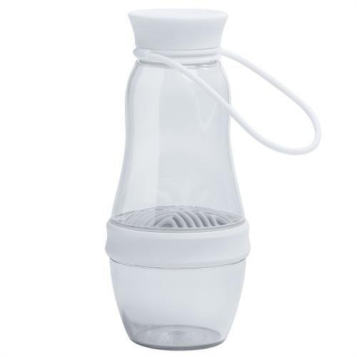 Изображение Бутылка для воды с соковыжималкой Amungen, белая