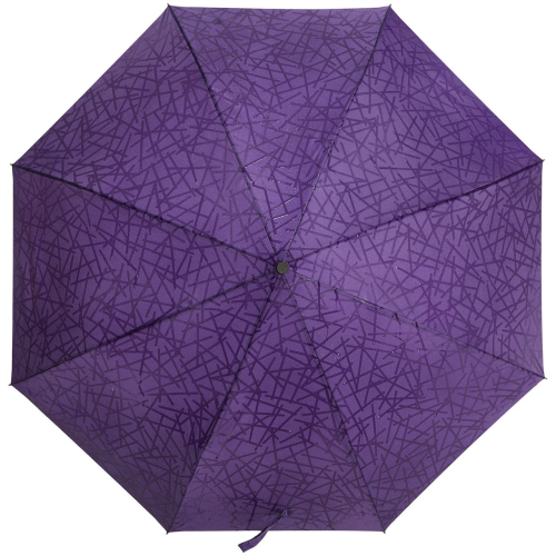 Изображение Складной зонт Magic с проявляющимся рисунком, фиолетовый