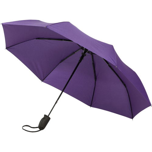 Изображение Складной зонт Magic с проявляющимся рисунком, фиолетовый