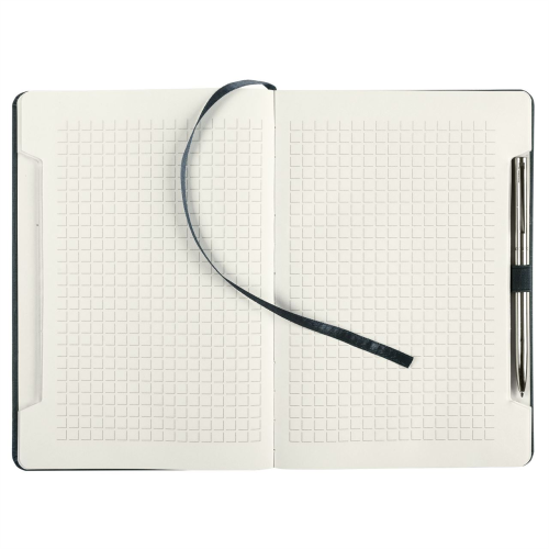 Изображение Блокнот Энигма с ручкой, синий