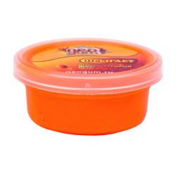 Жвачка для рук Neogum (Неогам), 25 гр, цвет оранжевый