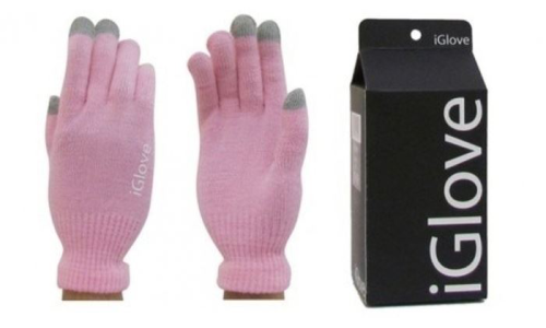 Изображение Перчатки для сенсорных устройств Igloves, розовые