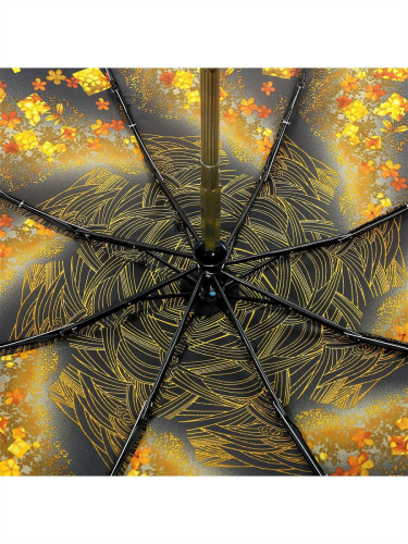 Изображение Зонт женский zest Осень, 4 сложения