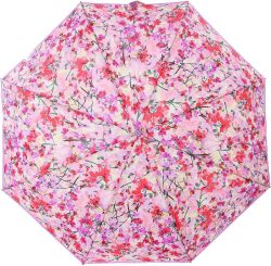 Зонт женский zest Сиреневые цветы