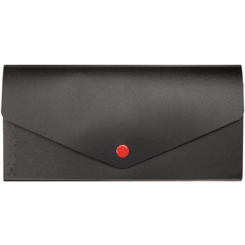 Изображение Органайзер для путешествий Envelope, черный с красным