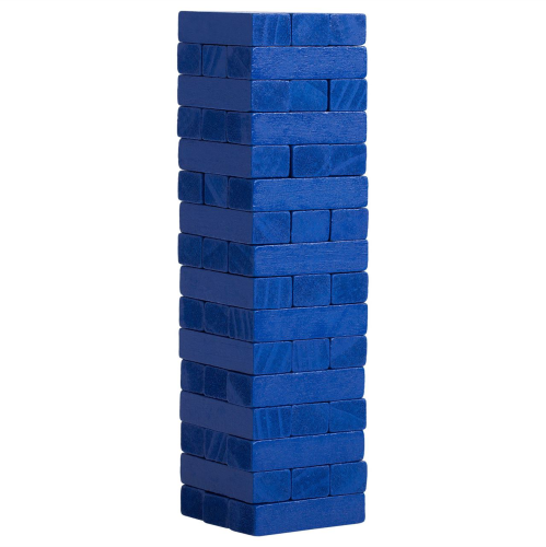 Изображение Игра Деревянная башня мини, синяя