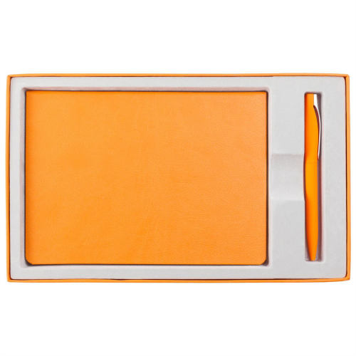 Изображение Набор Charme: ежедневник и ручка, оранжевый