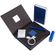 Изображение Подарочный набор Plus: аккумулятор, ежедневник, ручка - синий