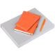 Изображение Набор Brand: ежедневник, визитница и ручка, оранжевый
