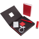 Изображение Подарочный набор Plus: аккумулятор для телефона, ежедневник, ручка, красный