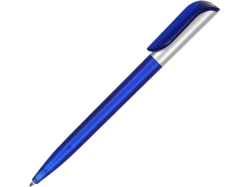 Ручка пластиковая шариковая Арлекин серебристая