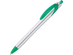 Ручка пластиковая шариковая Каприз Сильвер серебристая