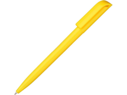Ручка пластиковая шариковая Миллениум желтая