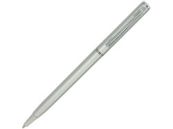 Ручка пластиковая шариковая Наварра серебристая