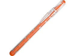 Ручка шариковая Лабиринт, оранжевая