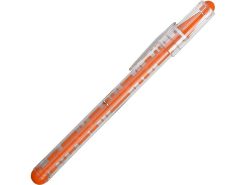 Изображение Ручка шариковая Лабиринт, оранжевая