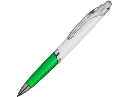 Изображение Ручка пластиковая шариковая Призма зеленая