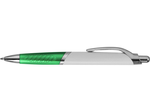 Изображение Ручка пластиковая шариковая Призма зеленая