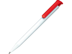 Ручка пластиковая шариковая Super-Hit Basic Polished красная