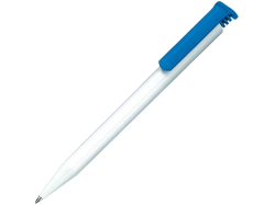Ручка пластиковая шариковая Super-Hit Basic Polished голубой