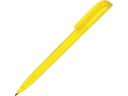 Ручка пластиковая шариковая Миллениум фрост желтая