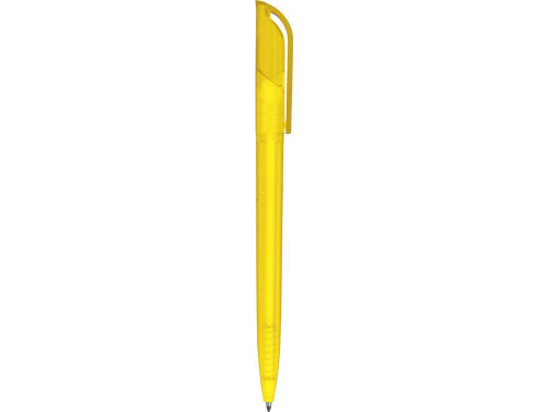 Изображение Ручка пластиковая шариковая Миллениум фрост желтая