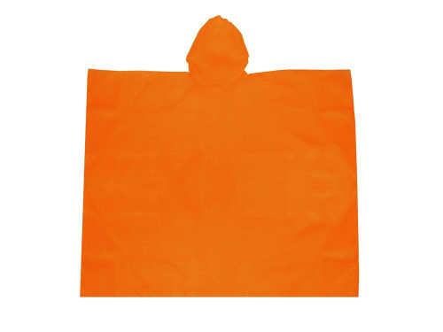 Изображение Дождевик с капюшоном Спасатель, оранжевый