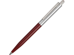 Ручка пластиковая шариковая Point Polished Metal бордовая