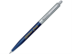 Изображение Ручка пластиковая шариковая Point Polished Metal серебристо-синяя