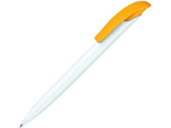 Ручка пластиковая шариковая Challenger Basic Polished желтая